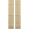 Ekena Millwork Americraft 3-Board, 3 Batten Exterior Real Wood Joined Board-n-Batten Shutters, ARW401BB311X39NTH, PR ARW401BB311X39NTH - alternate 1
